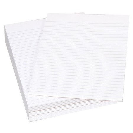 SCHOOL SMART Legal Pad, 8-1/2 x 11 Inches, White, 50 Sheets, Pack of 12 PK 1150